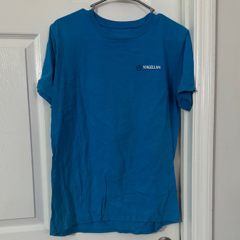 Magellan Outdoors Teal Cotton Shirt